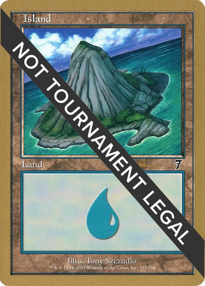 Island (335) - 2001 Alex Borteh (7ED)