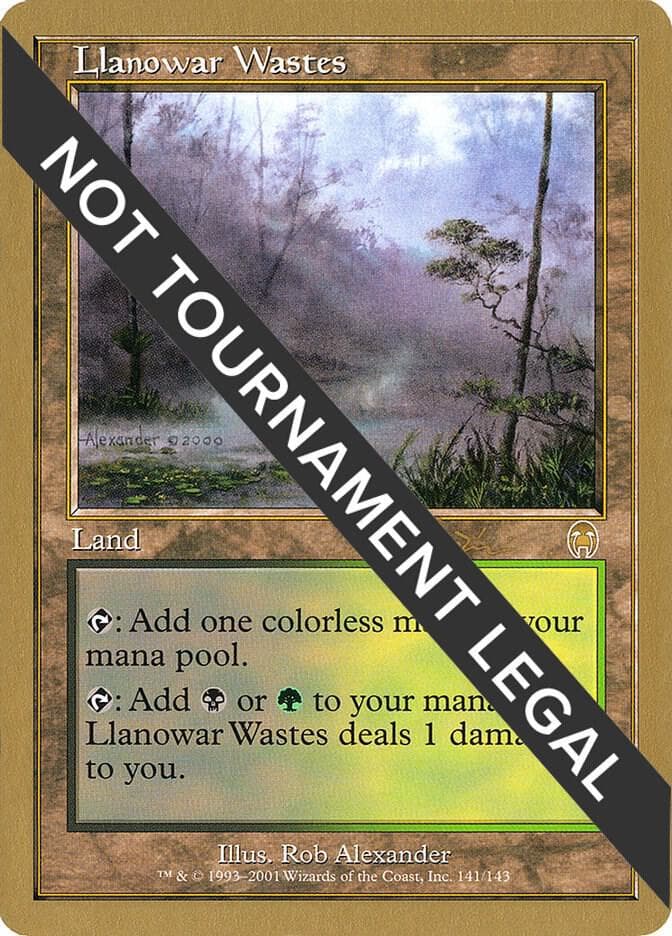 Llanowar Wastes - 2001 Jan Tomcani (APC)