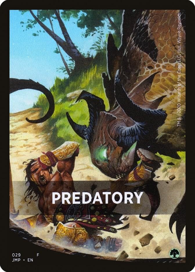Predatory Theme Card