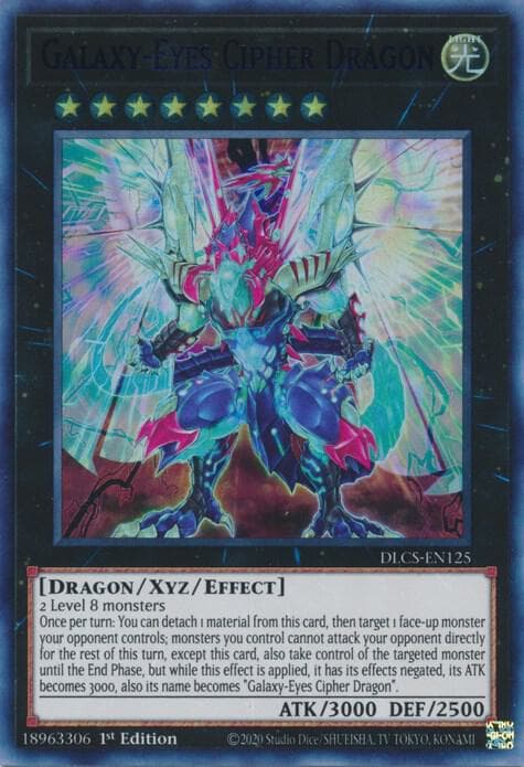 Galaxy-Eyes Cipher Dragon (Blue)