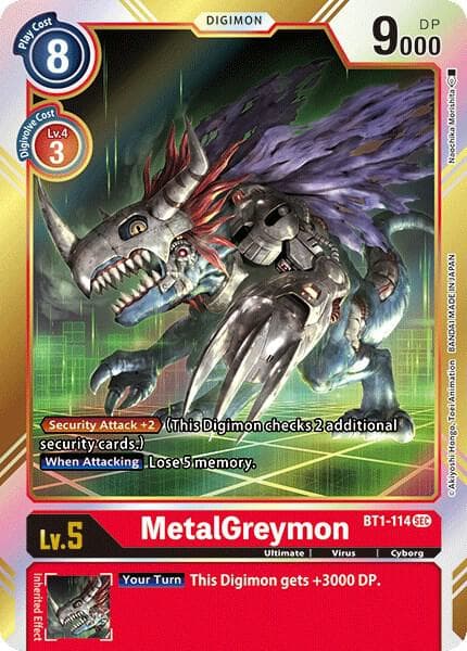 MetalGreymon (Secret Rare)