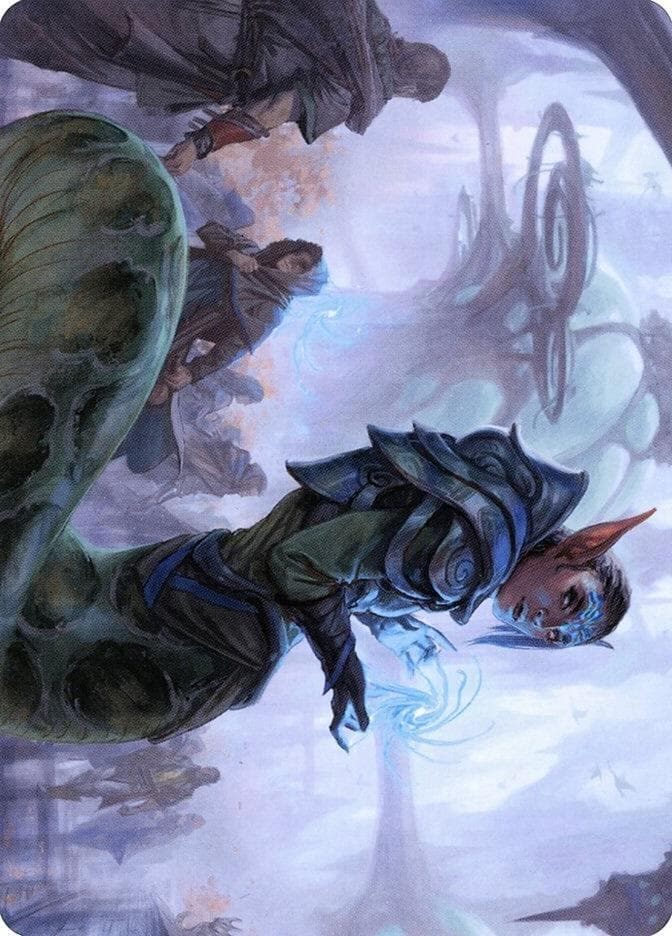 Lonis, Cryptozoologist Art Card