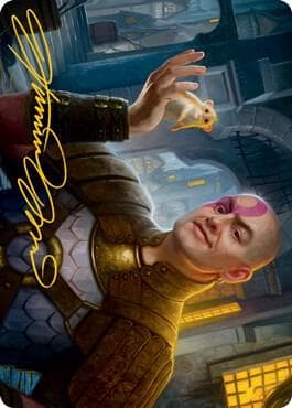 Minsc, Beloved Ranger Art Card (Gold-Stamped Signature)