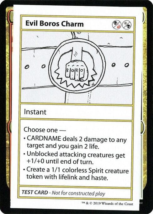 Evil Boros Charm (No PW Symbol)