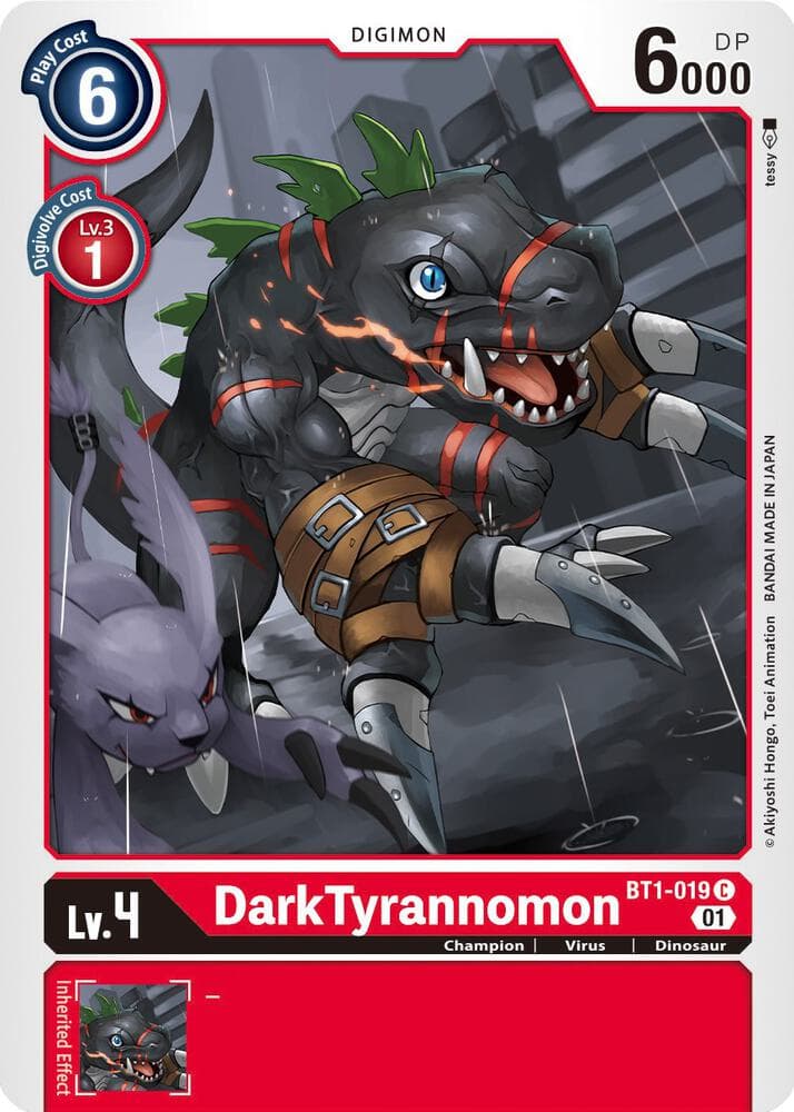 DarkTyrannomon - BT1-019 (Alternate Art)