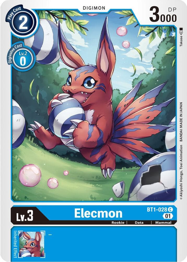 Elecmon - BT1-028 (Alternate Art)