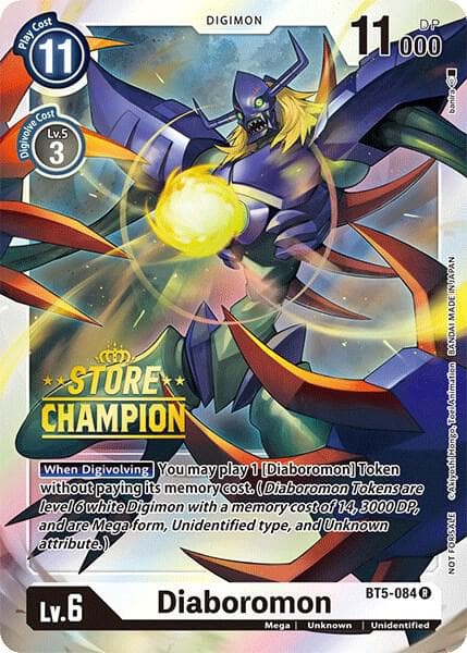 Diaboromon - BT5-084 (Store Champion)