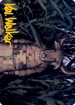 Fleshtaker Art Card (Gold-Stamped Signature)