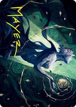 Nature's Embrace Art Card (Gold-Stamped Signature)