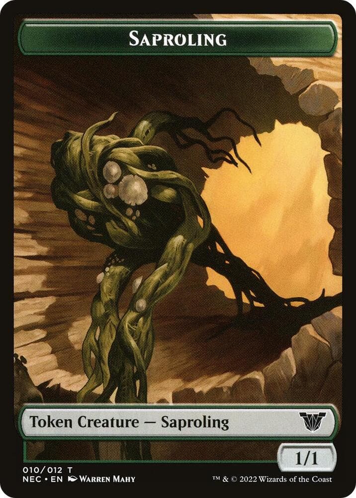 Saproling // Spirit (002) Double-Sided Token