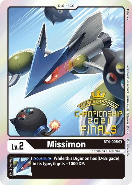 Missimon (2021 Championship Finals Event Pack Alt-Art Gold Stamp Set)