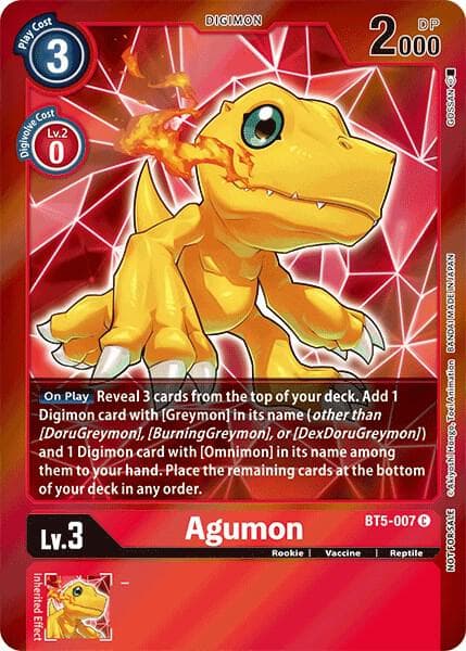 Agumon (Event Pack 2)