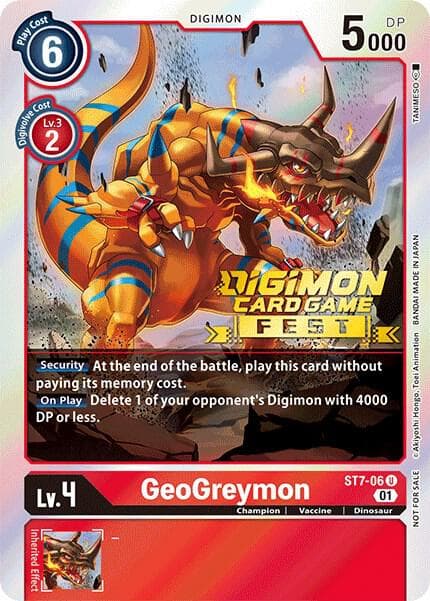 GeoGreymon (Digimon Card Game Fest 2022)