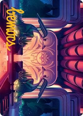 Jetmir's Garden Art Card (77/81) (Gold-Stamped Signature)