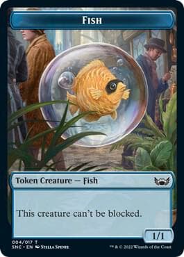 Fish // Rogue Double-Sided Token