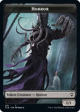 Horror // Eldrazi Horror Double-Sided Token