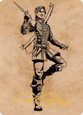 Astarion, the Decadent Art Card (Gold-Stamped Signature)