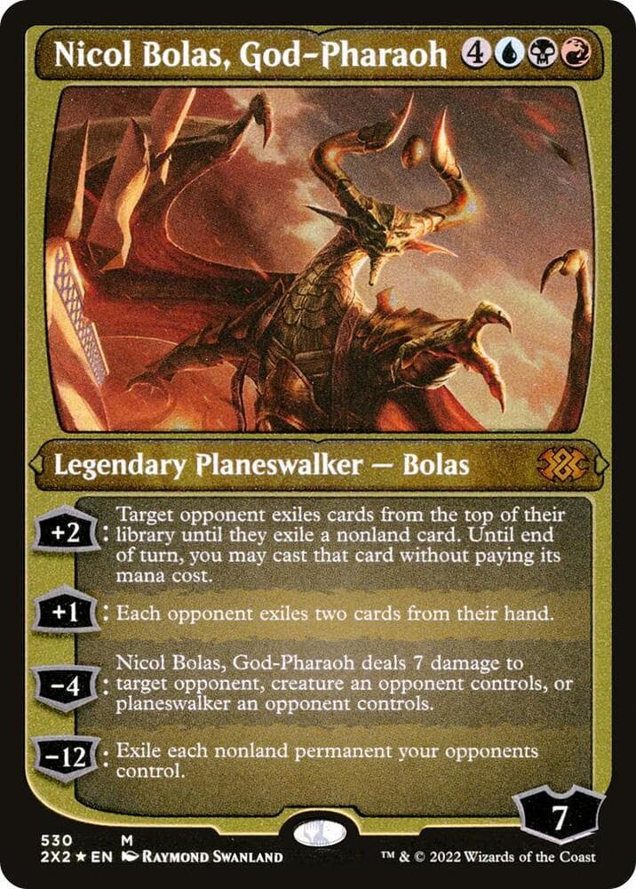 Nicol Bolas, God-Pharaoh (Foil Etched)