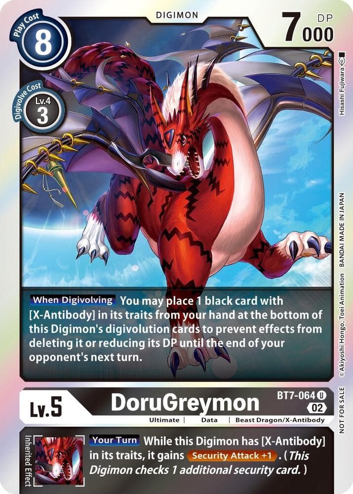 DoruGreymon (Official Tournament Pack Vol. 6)