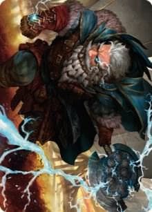 Electrostatic Infantry Art Card