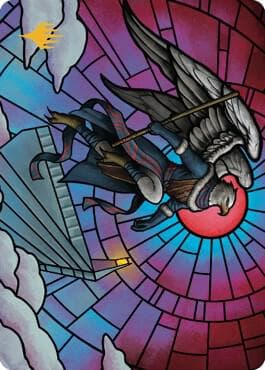 Balmor, Battlemage Captain Art Card (69/81) (Gold-Stamped Signature)