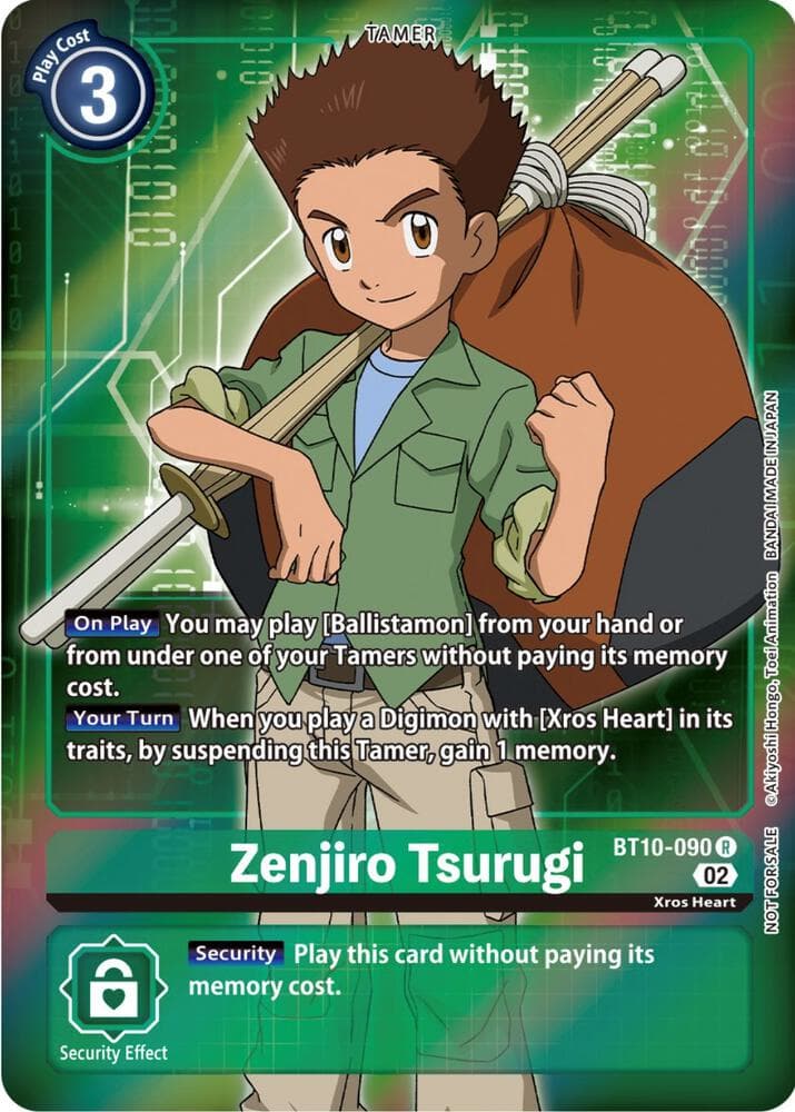 Zenjiro Tsurugi (Box Topper)