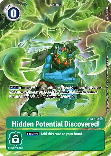 Hidden Potential Discovered! (Alternate Art)