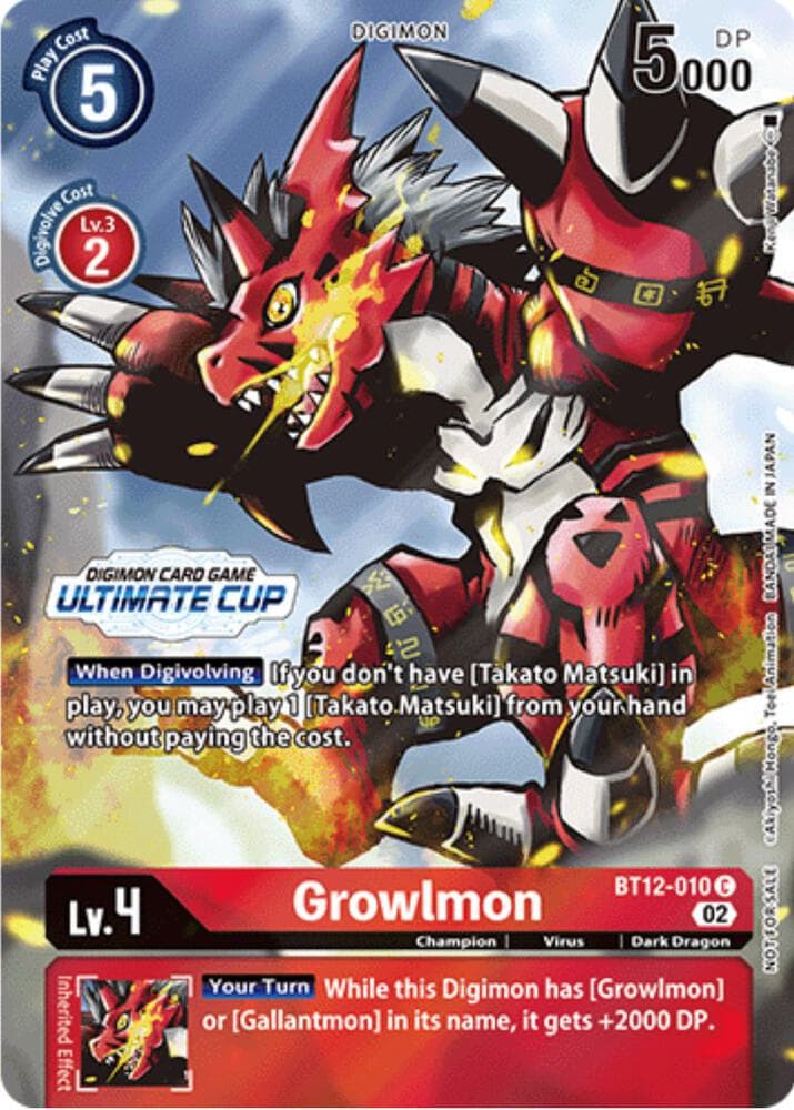Growlmon (Ultimate Cup)
