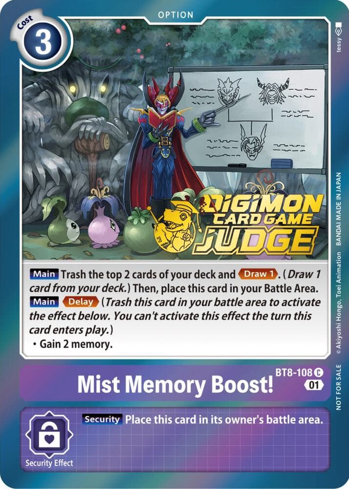 Mist Memory Boost! (Judge Pack 3)