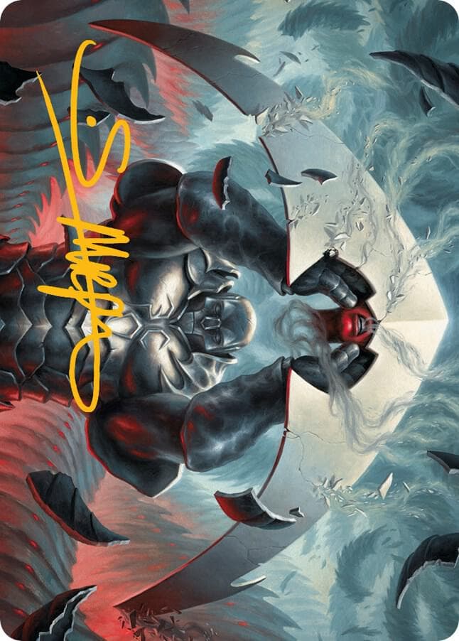 Mirrodin Avenged Art Card (Gold-Stamped Signature)