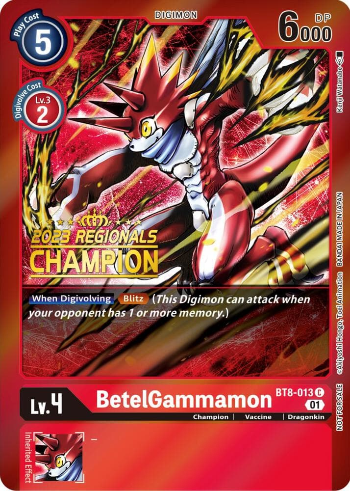 BetelGammamon (2023 Regionals Champion)