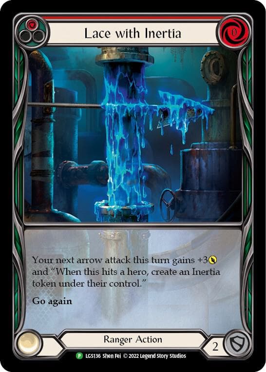 Lace with Inertia (Red) - LGS136