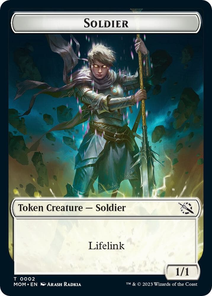 Soldier // Thopter Double-Sided Token