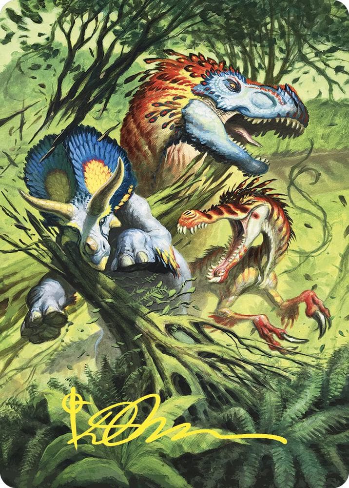 Finale of Devastation Art Card (Gold-Stamped Signature)