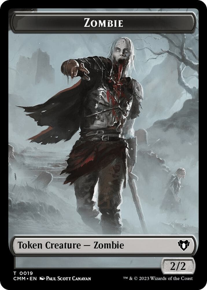Zombie (0019) // Thrull Double-Sided Token