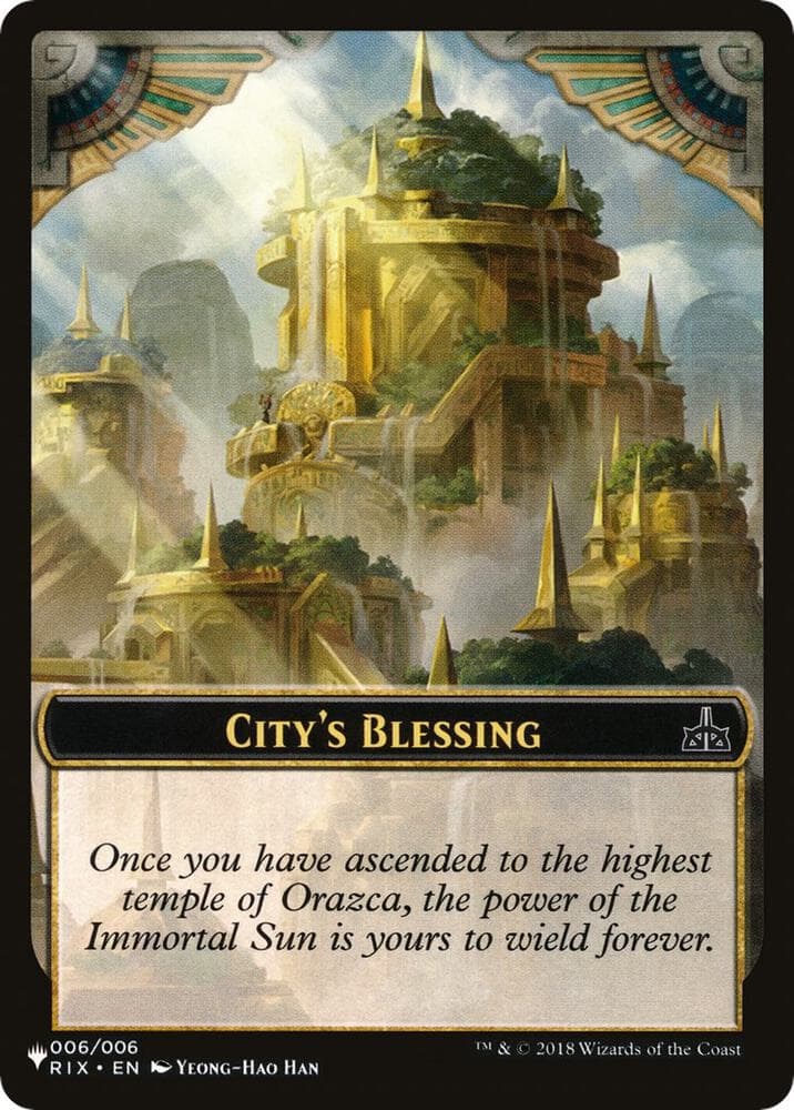 City's Blessing // The Monarch Double-sided Token
