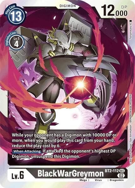 BlackWarGreymon (Resurgence Booster Reprint)