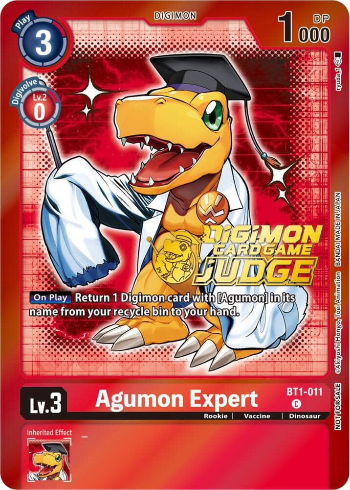Agumon Expert - BT1-011 (Judge Pack 4)