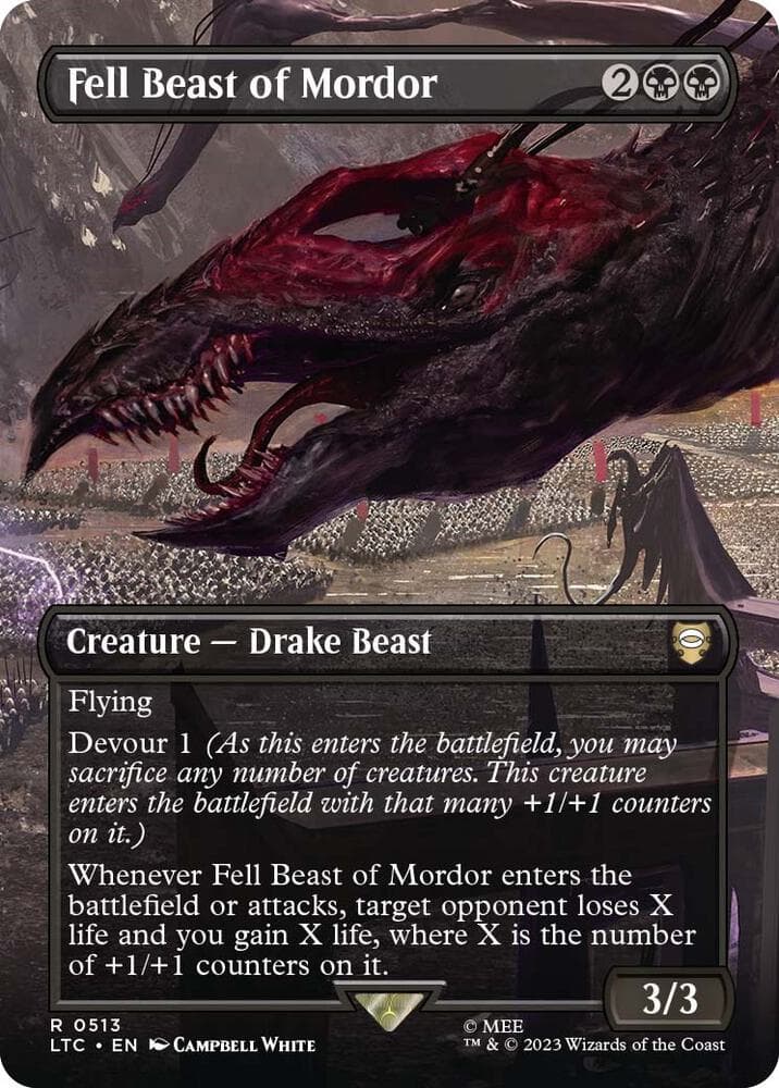 Fell Beast of Mordor (Borderless)