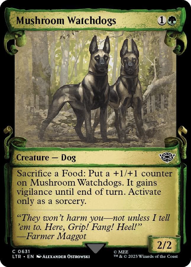 Mushroom Watchdogs (Showcase Scrolls)