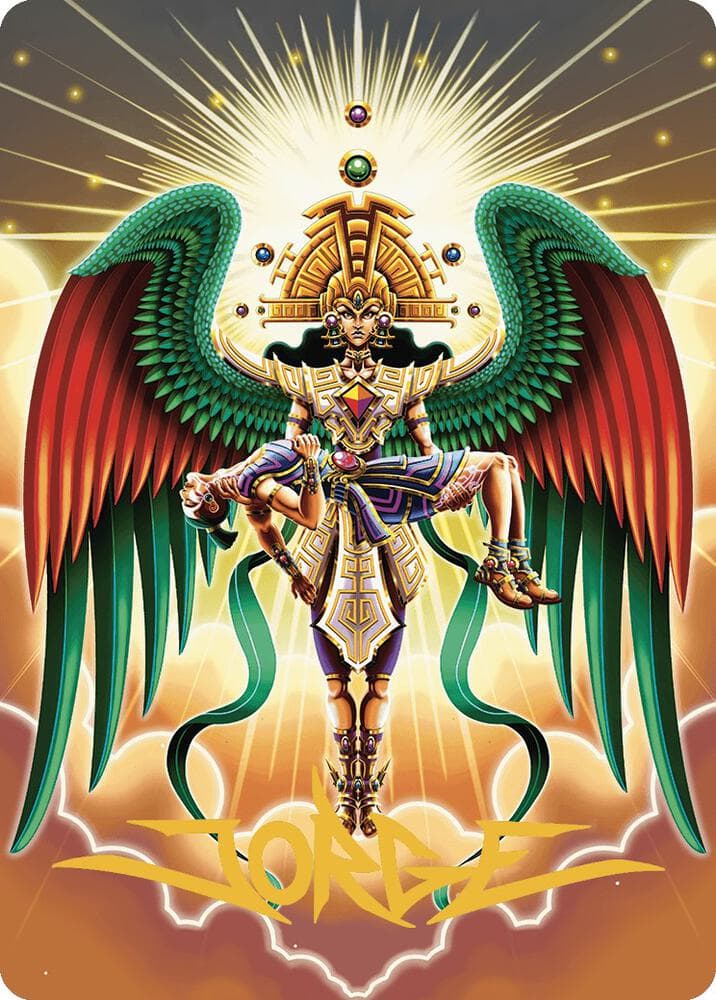 Resplendent Angel Art Card (59/81) (Gold-Stamped Signature)