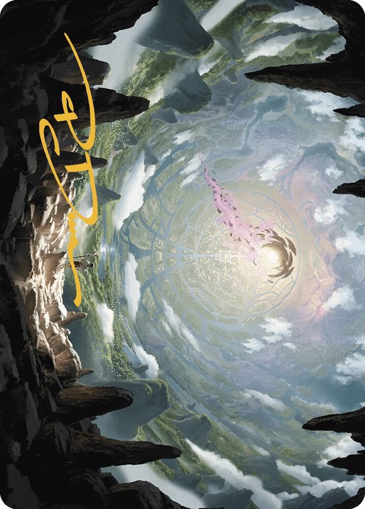 The Core Art Card (Gold-Stamped Signature)