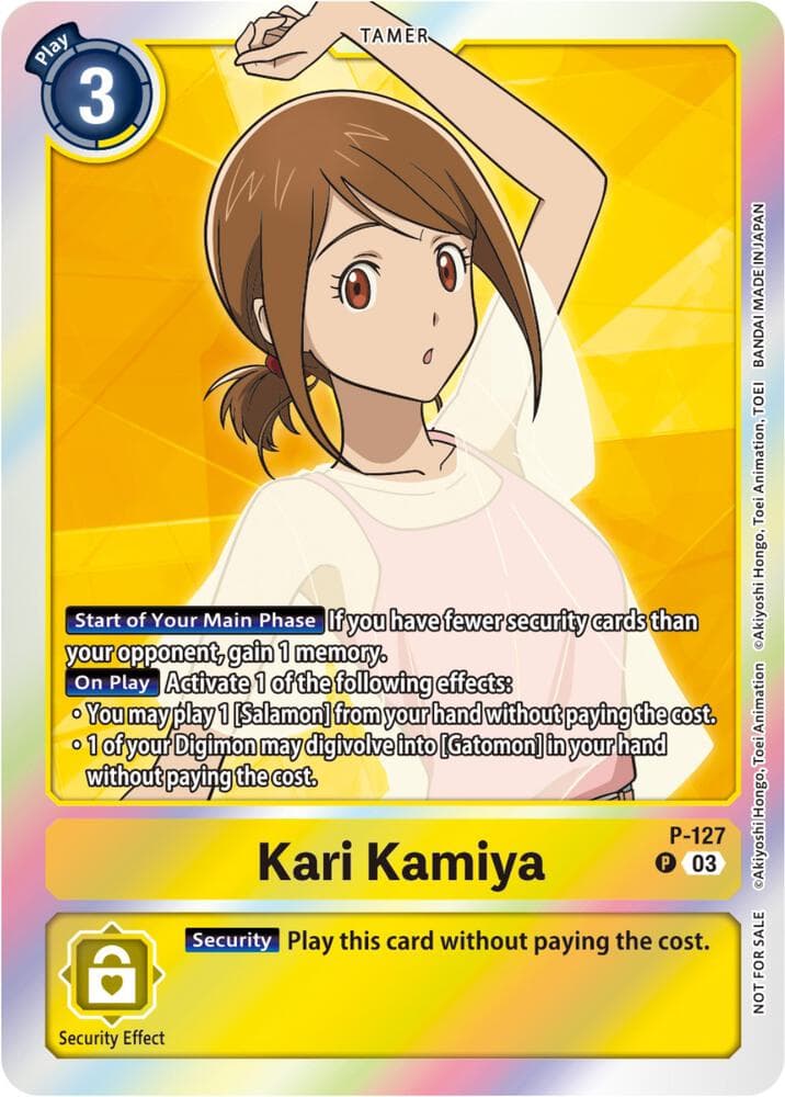 Kari Kamiya - P-127 (Tamer Party Pack -The Beginning- Ver. 2.0)