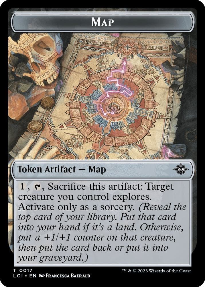Map // Golem Double-Sided Token