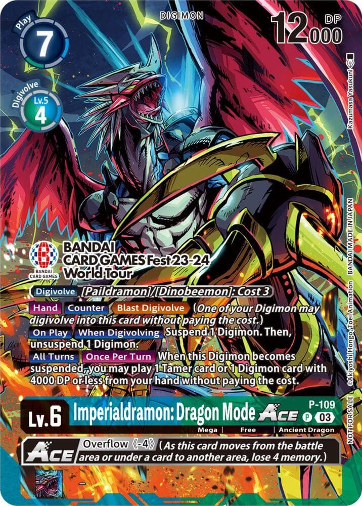 Imperialdramon: Dragon Mode ACE - P-109 (BANDAI Card Games Fest 23-24 World Tour)