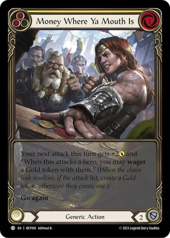 Money Where Ya Mouth Is (Yellow)