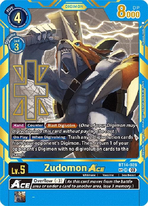 Zudomon ACE (Special Rare)
