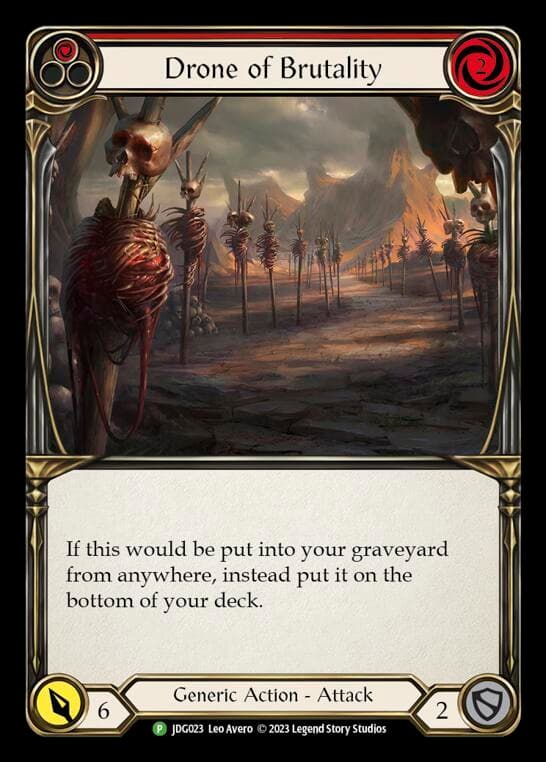 Drone of Brutality (Red) - JDG023