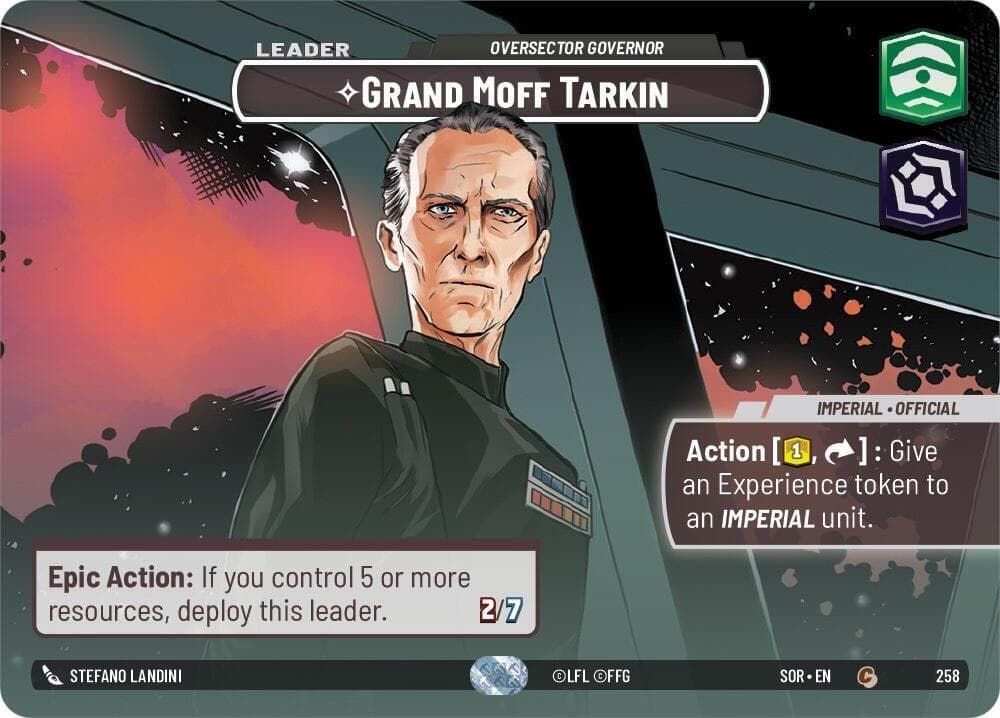 Grand Moff Tarkin - Oversector Governor (Showcase)