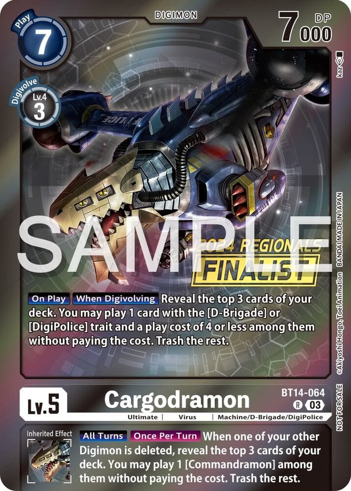 Cargodramon (2024 Regionals Finalist)